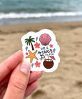 Beach Lover Glossy Sticker
