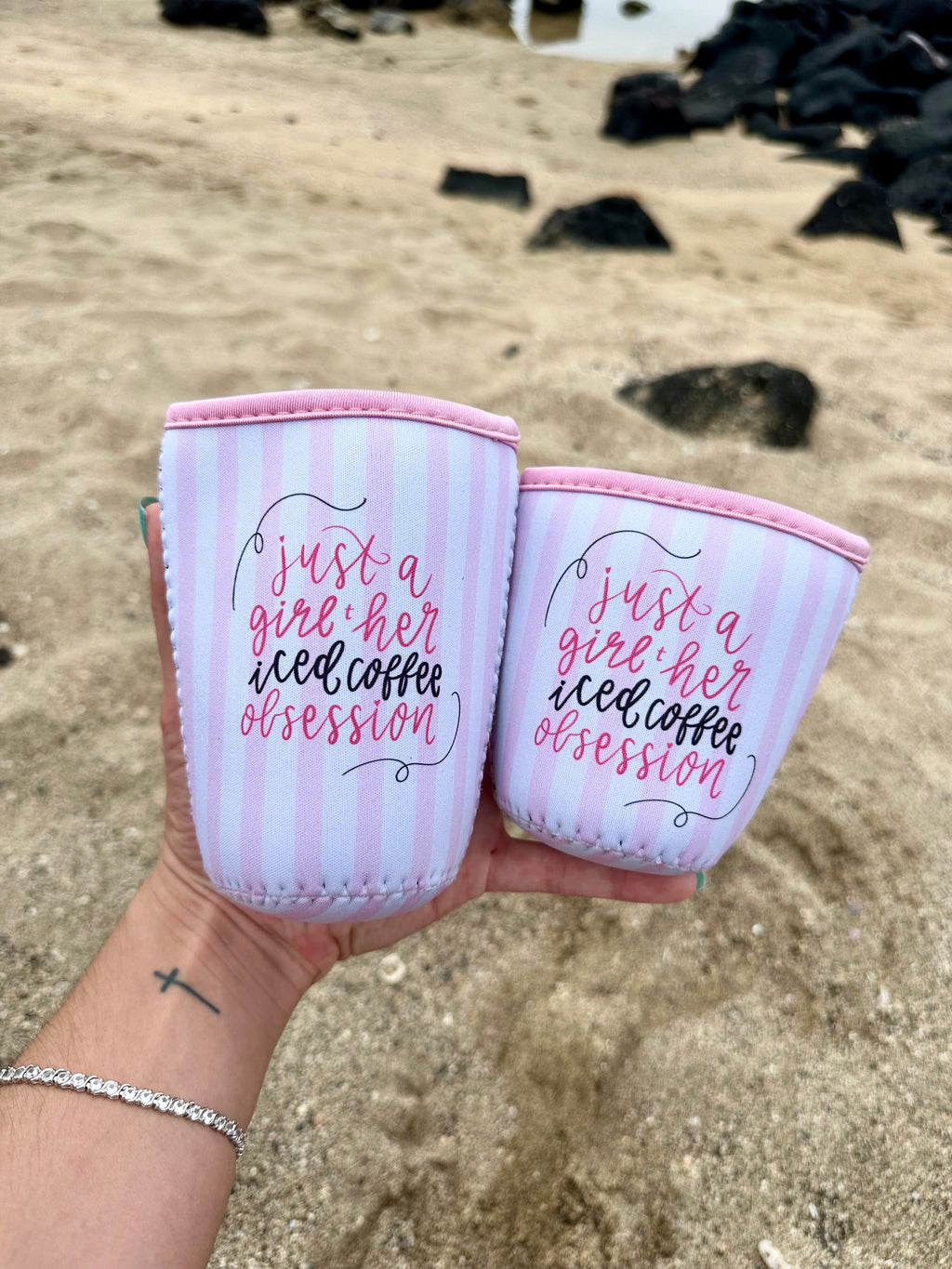 Iced Coffee Lover Drink Sleeve