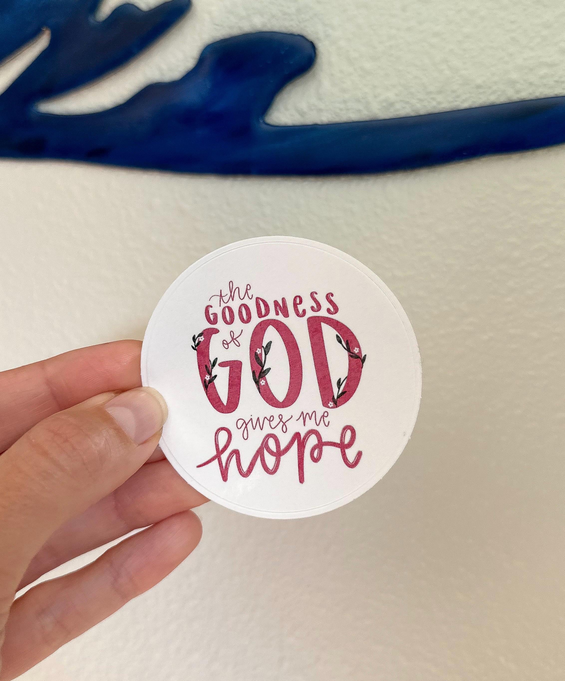 Giver of Hope Glossy Sticker