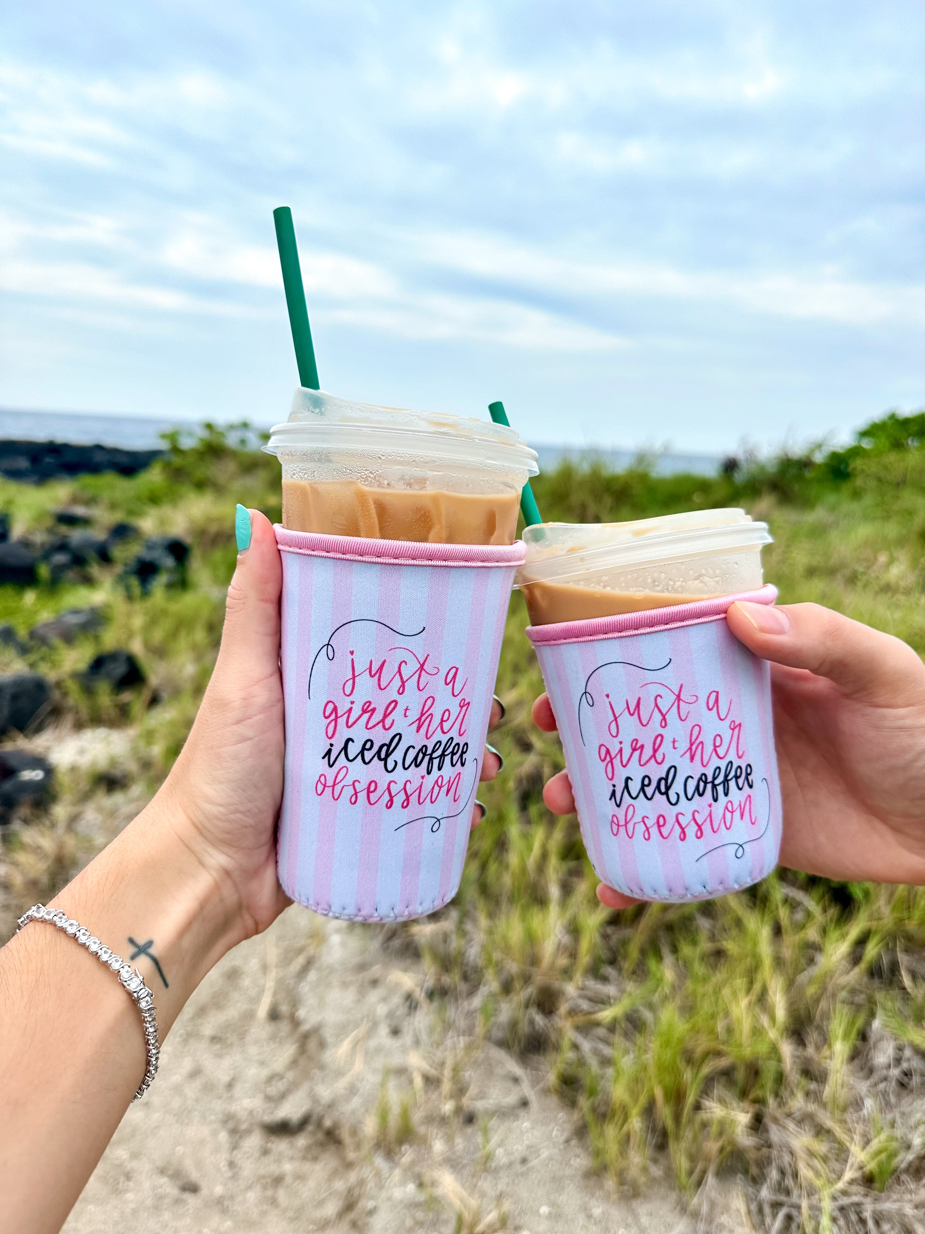 Iced Coffee Lover Drink Sleeve
