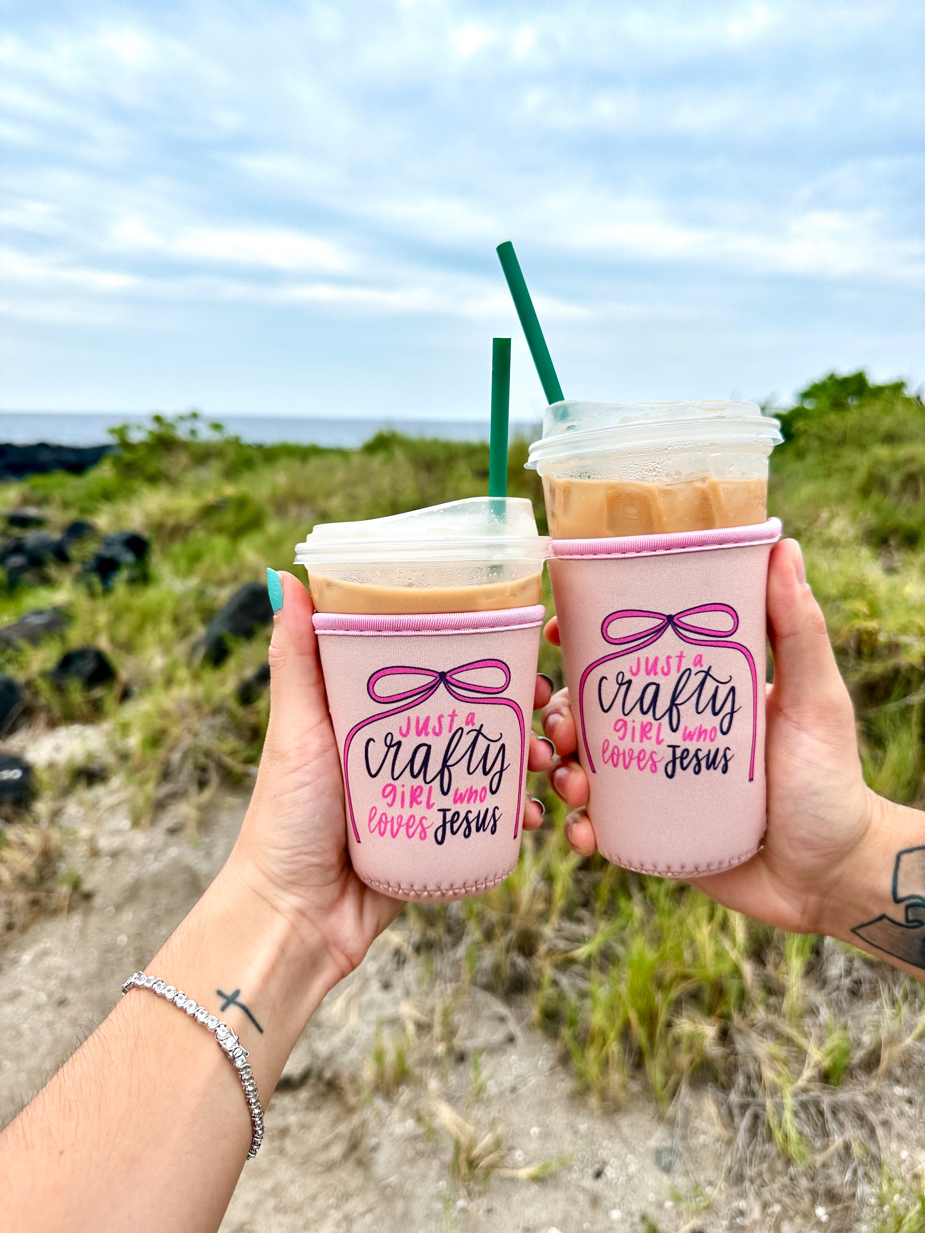 Crafty Girl Coffee Drink Sleeve