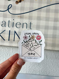 Jesus Loves You Glossy Sticker