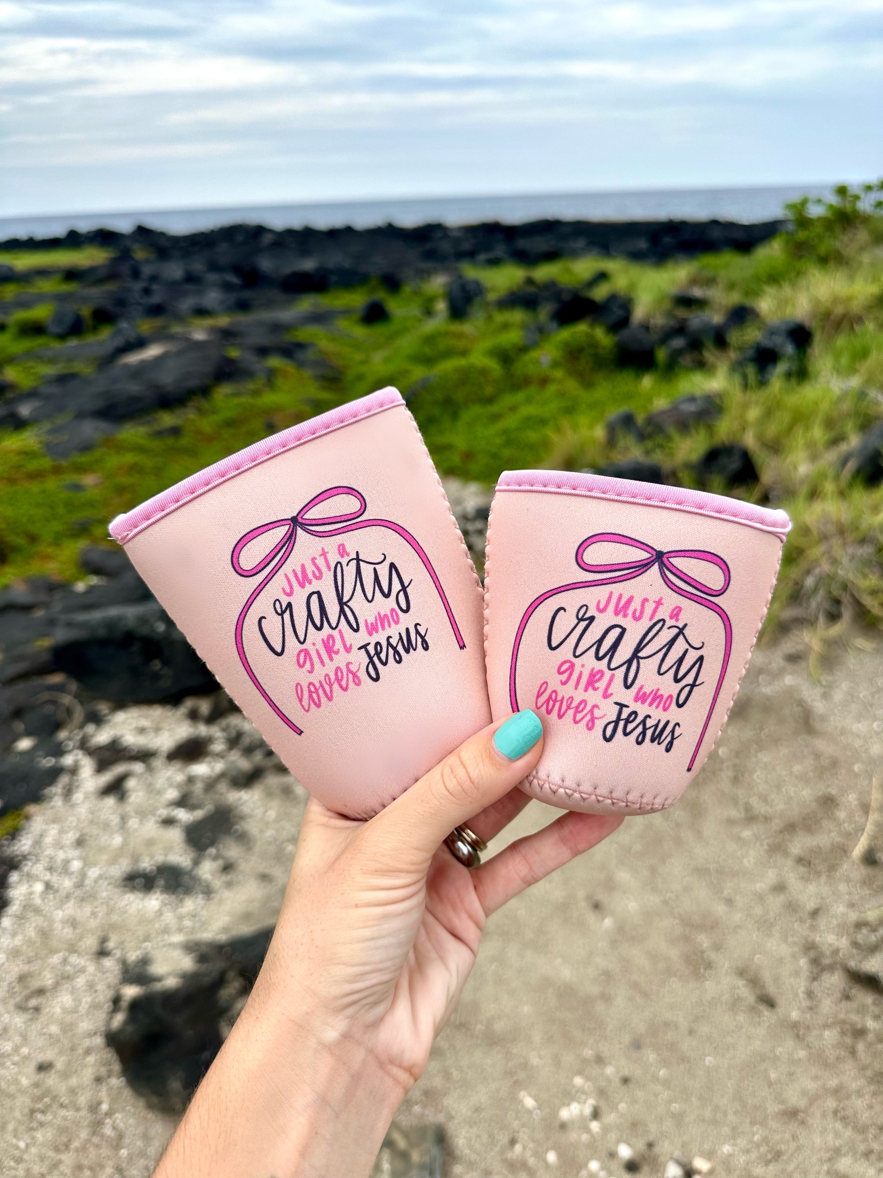Crafty Girl Coffee Drink Sleeve
