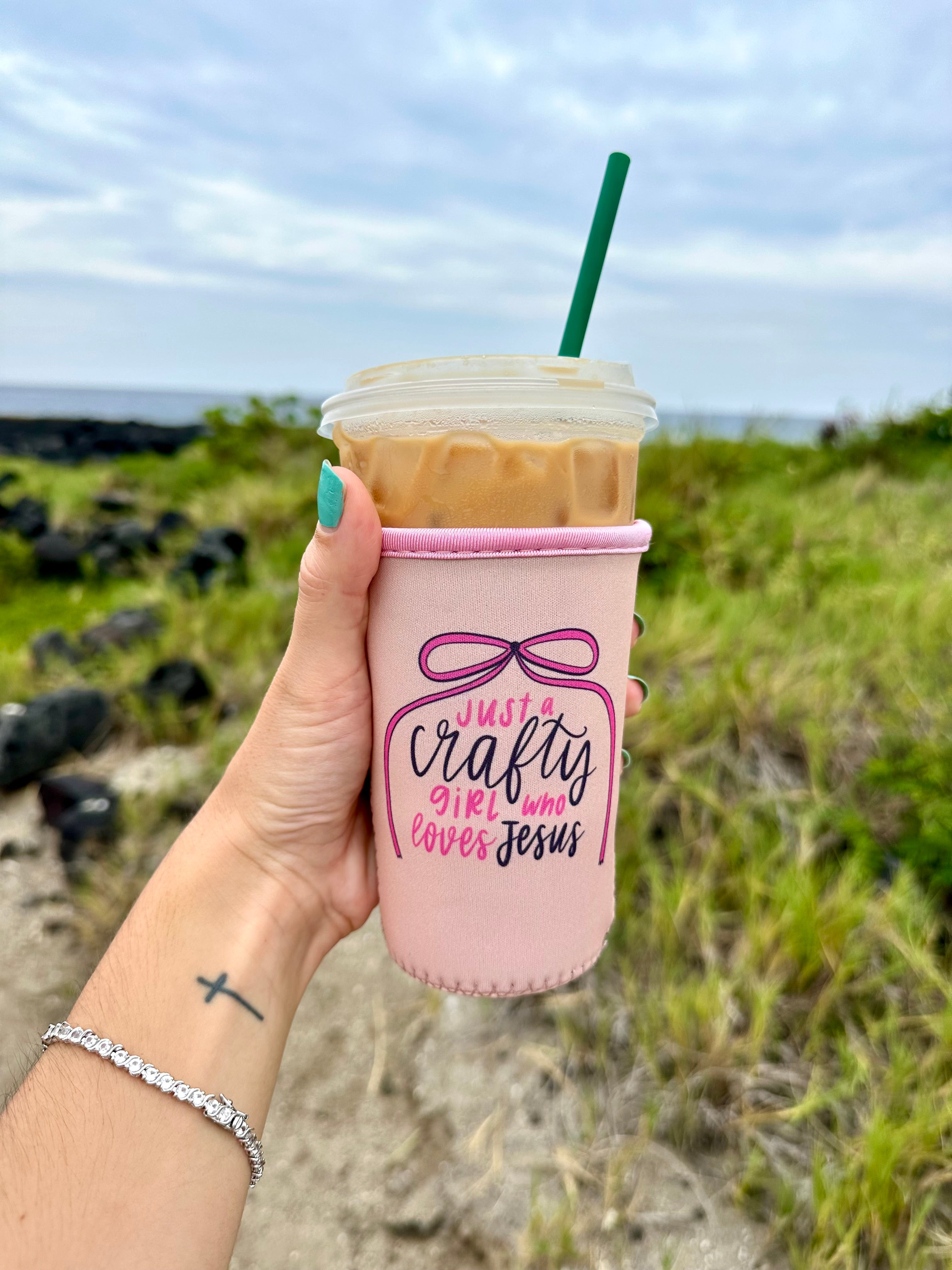 Crafty Girl Coffee Drink Sleeve