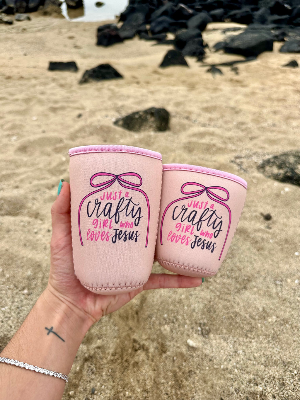 Crafty Girl Coffee Drink Sleeve