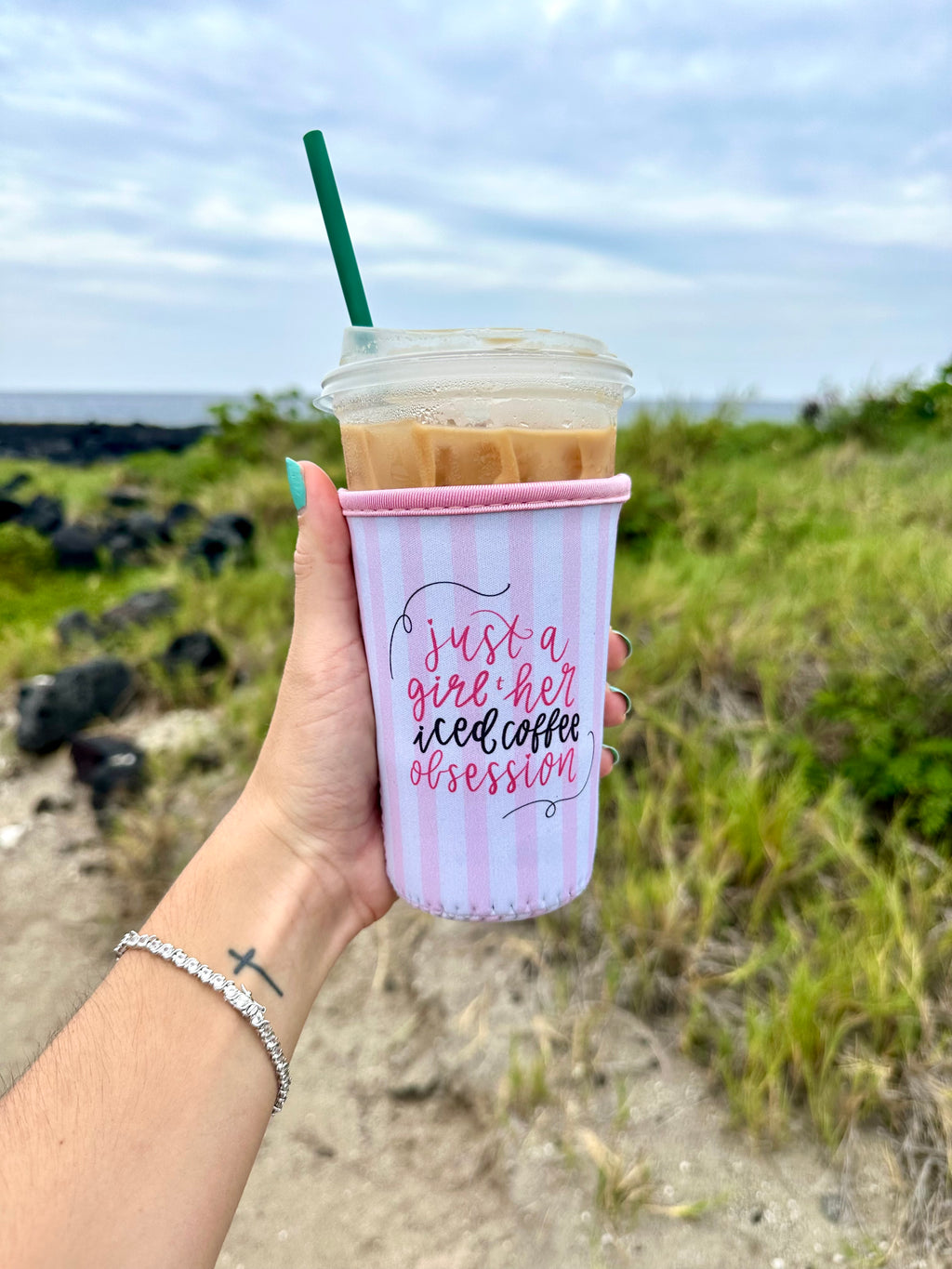 Iced Coffee Lover Drink Sleeve