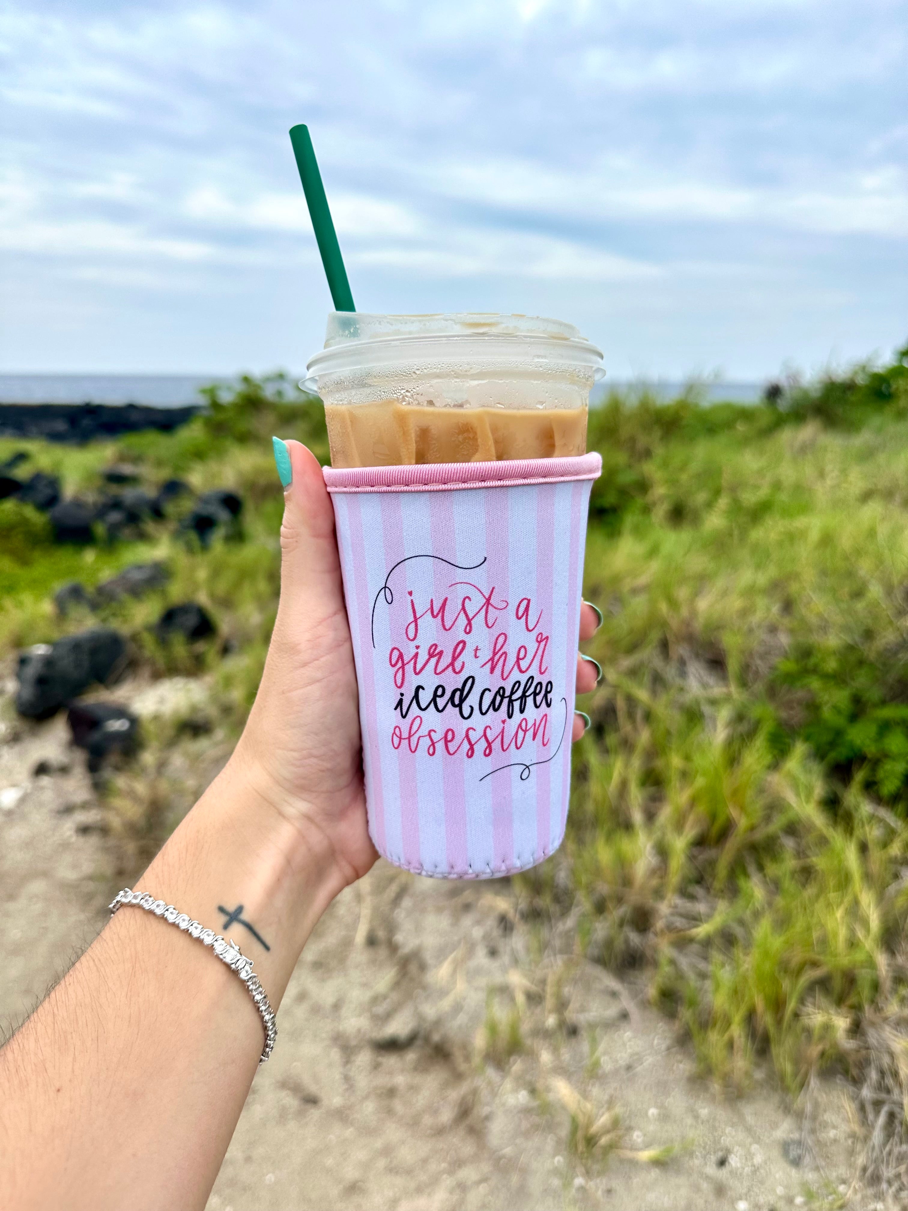 Iced Coffee Lover Drink Sleeve