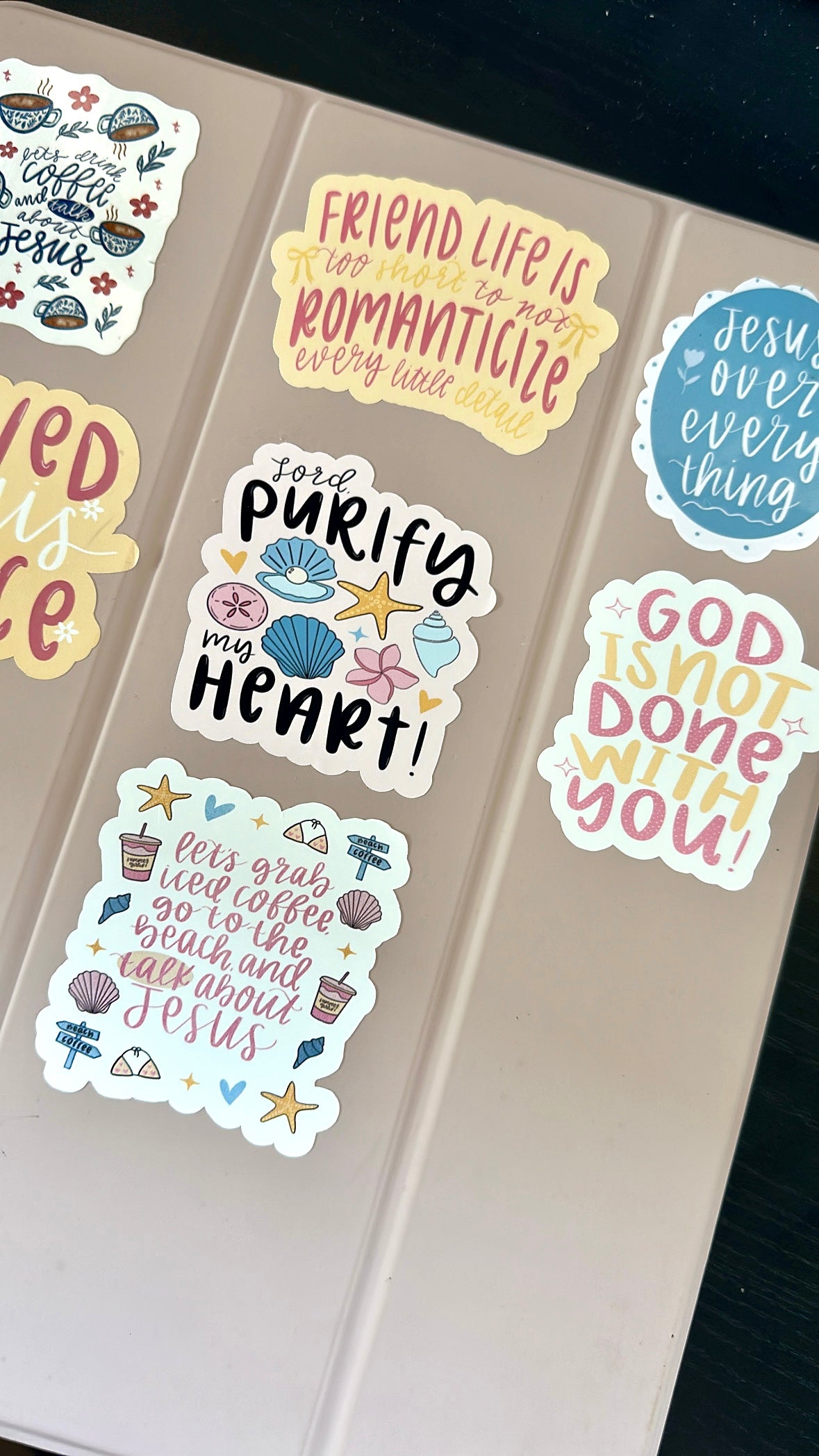 Purify My Heart Sticker