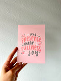 Fullness of Joy Print