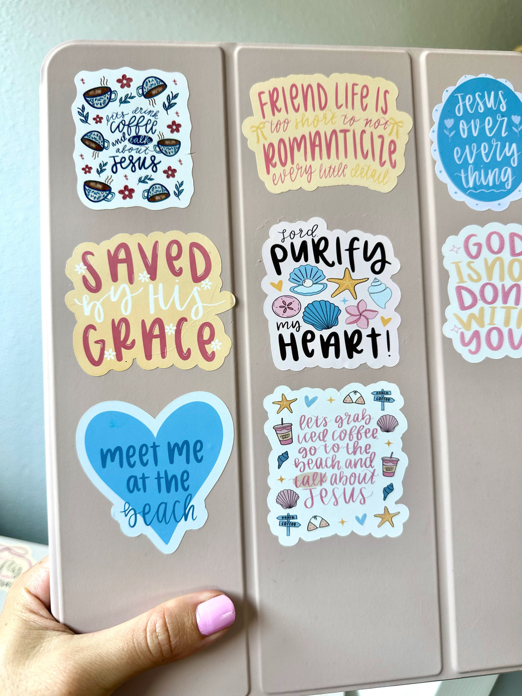 Meet Me at the Beach Sticker