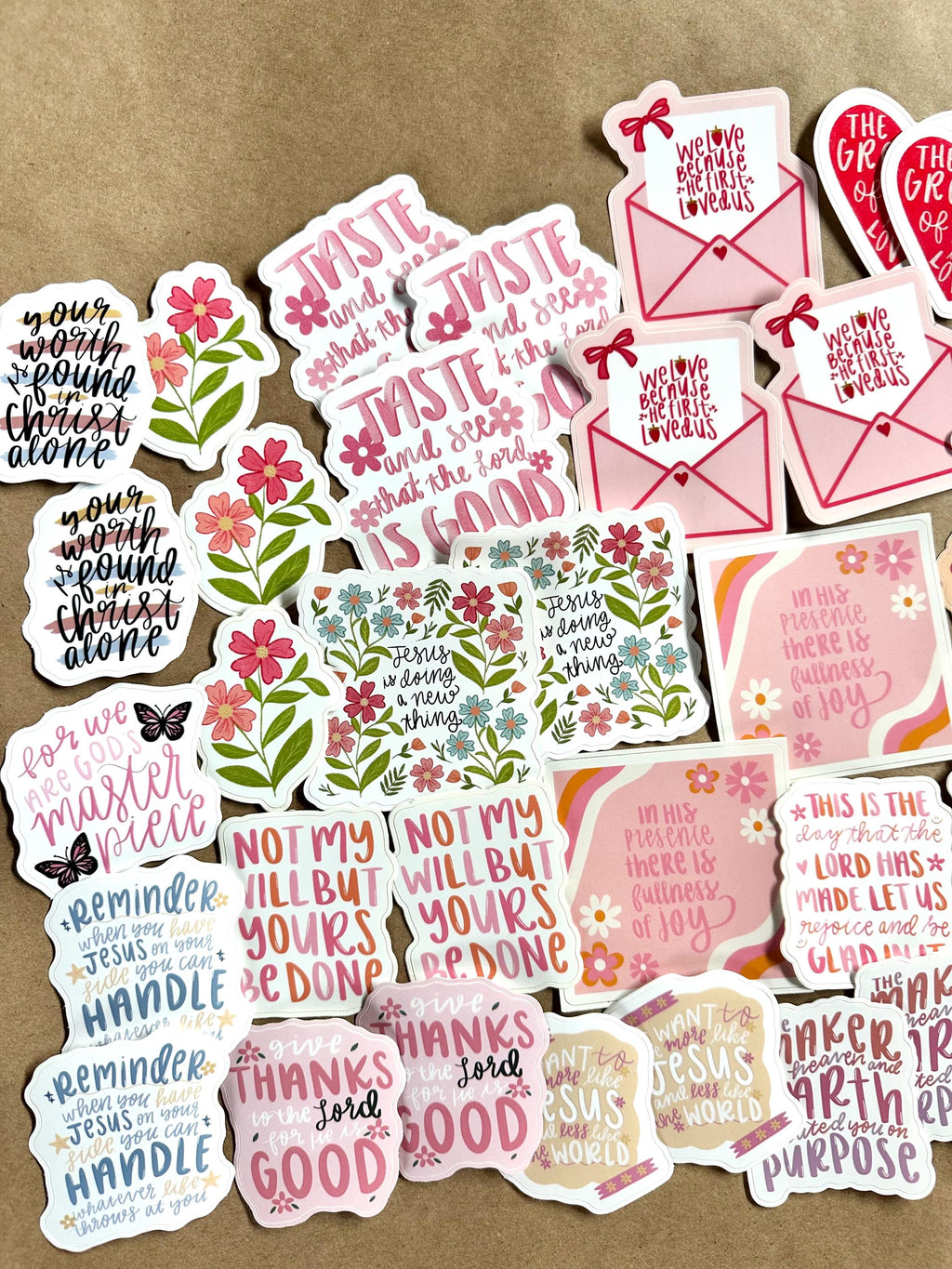 Mystery Faith Stickers Pack
