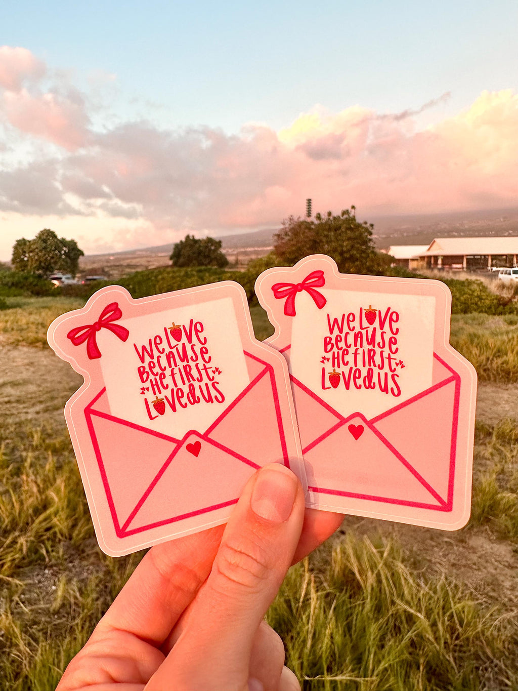 Valentines Faith Sticker Set