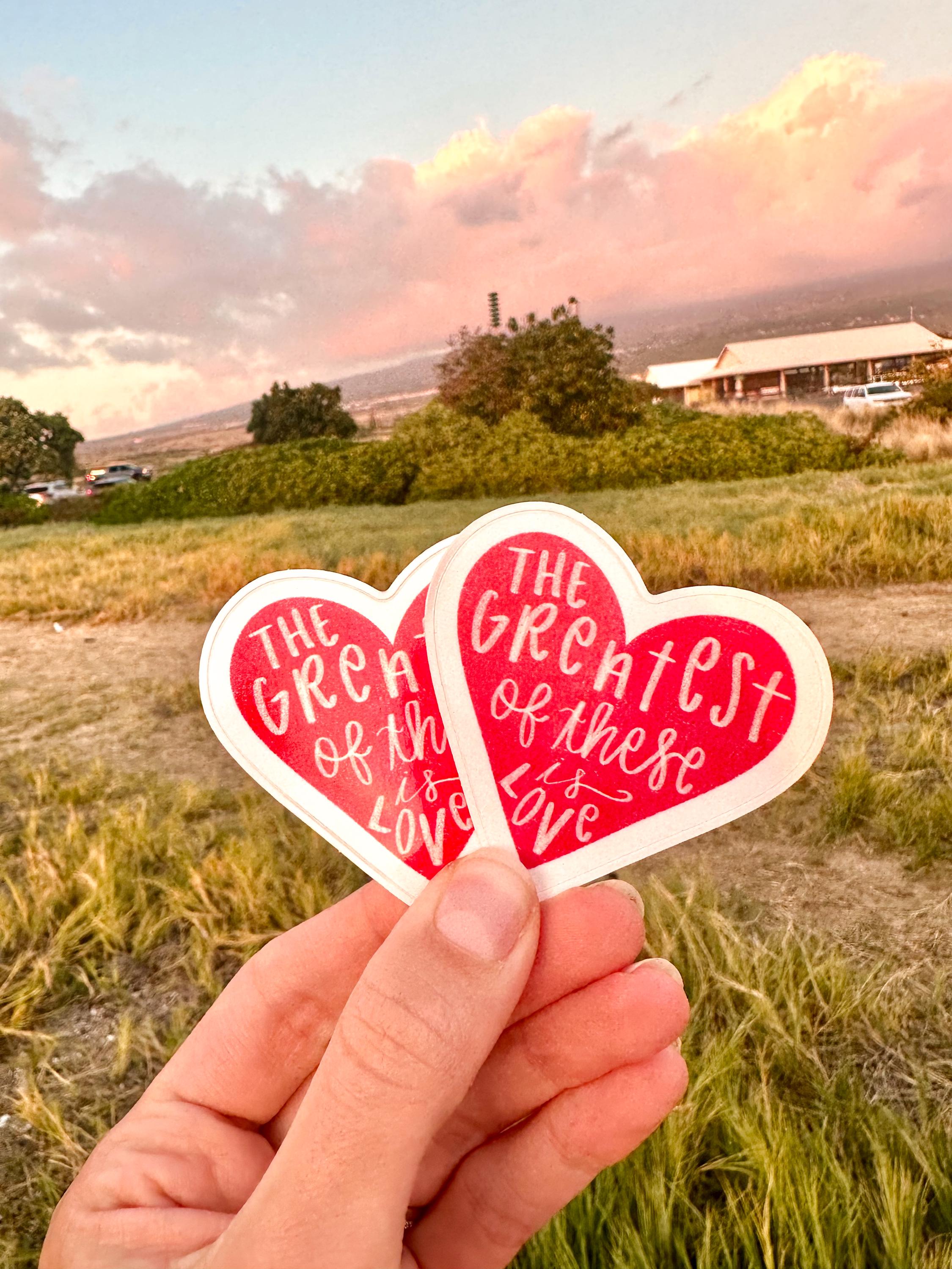 Valentines Faith Sticker Set