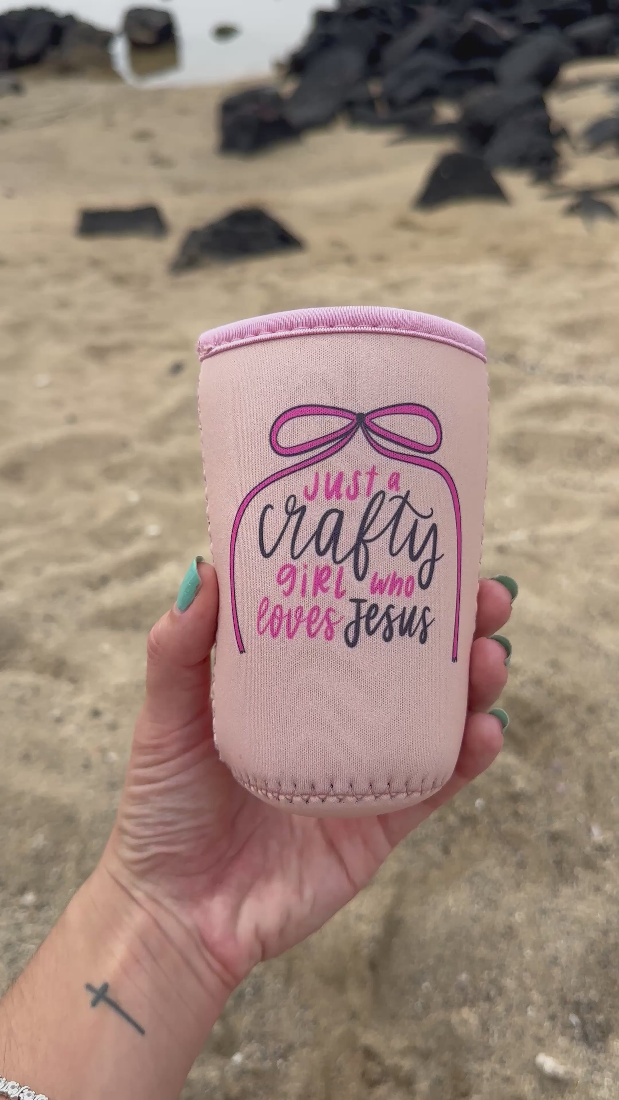 Crafty Girl Coffee Drink Sleeve